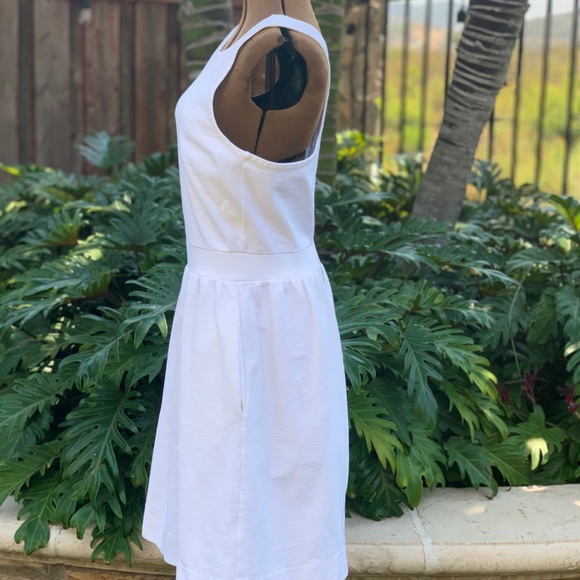 Madewell  A Line Tank Dress White - Picture 4 of 8